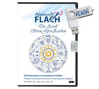 Stickmuster USB "Die zwölf Sternkreiszeichen" (122 Muster + Musterkombinationen)