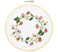 Stickpackung Erdbeerkranz Bild