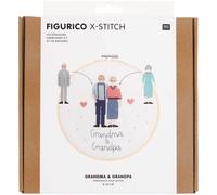 Rico Design Stickpackung Figurico Grandma & Grandpa