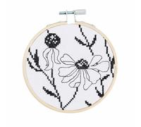 Stickpackung Gezählter Kreuzstich Echinacea Ø 10 cm / Bei Hugendubel