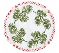 Stickpackung Gezählter Kreuzstich RunderUntersetzerTannenzweige / Bei Hugendubel