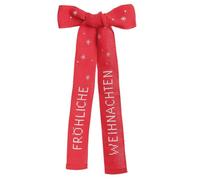 Rico Design Stickpackung Gezählter Kreuzstich – Schleife "Fröhliche Weihnachten"