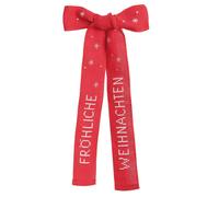 Rico Design GmbH & Co.KG Stickpackung Gezählter Kreuzstich, Schleife Fröhliche Weihnachten