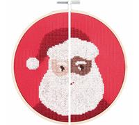 Stickpackung Gezählter KreuzstichPortrait Santa / Bei Hugendubel