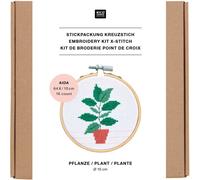 Stickpackung Kreuzstich Mini Kit Pflanze / Bei Hugendubel