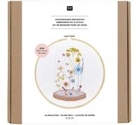 Rico Design Stickpackung Kreuzstich Transformation Glasglocke