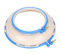 Stickrahmen aus Kunststoff, Kreuzstichringe, 2-teiliges Set mit Ständer für Handarbeiten, Nähen, Bastelprojekte, 25 cm und 16,5 cm große Kreise