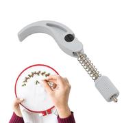 Stickrahmen, Befestigung Verriegelnder Universal-Metallverschluss | Maschinenstickrahmen-Halterung, Für Häkeln Kurs Stoff Quilter Garn Basteln Kunst Stricken Indoorbereich Party Zuhause