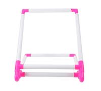 Stickrahmen Ständer aus PVC für Kreuzstich und Quiltrahmen | Tischständer für Handarbeit, Stabile Aufstellung, Große Formate, Leicht zu Reinigen, für Stickprojekte