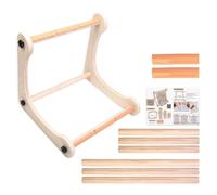 Stickrahmen-Ständer - Verstellbar Aus Holz, Rahmenhalter, Tragbares Näh-Hilfswerkzeug, Handarbeits-Präsentationsständer, Quilt-Tapisserie-Stanznadel-Zubehör, Bastel-Organizer | Für Nähstiche