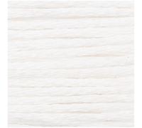 Sticktwist 8m · Premium Stickgarn 100% ägyptische Baumwolle · 6-fädig teilbar · Made in EU · Waschbar bis 95°C · Farbnummern 001-025 (003 weiß)