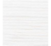 Sticktwist 8m · Premium Stickgarn 100% ägyptische Baumwolle · 6-fädig teilbar · Made in EU · Waschbar bis 95°C · Farbnummern 001-025 (002 weiß)