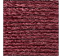 Sticktwist 8m · Premium Stickgarn 100% ägyptische Baumwolle · 6-fädig teilbar · Made in EU · Waschbar bis 95°C · 296 Farben (047 altrosa)