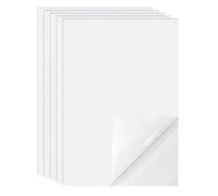 Stickvlies Wasserlöslich Selbstklebend A4 Stickvorlagen Wasserlösliches Klebend Stickvlies Ausreißbar Stickfliesen Bedruckbar 5PCS