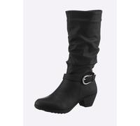 Stiefel ANDREA CONTI, Damen, Gr. 39, schwarz, Lederimitat, Schuhe Stiefel (77122213-39) schwarz