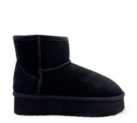 Stiefel aus Schaffell "thies 1856 ® Platform Sheep Boots" black 42