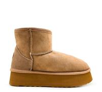 Stiefel aus Schaffell "thies 1856 ® Platform Sheep Boots" chesnut 38