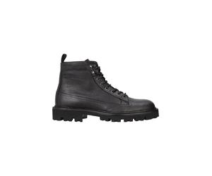 Stiefel BOSS "Stiefel Julyo Halb grhk", Herren, Gr. 45, schwarz, Obermaterial: 100% Rindsleder Leather cow. Futter: 60% Polyurethan PU. 40% Polyester PES. 100% EVA EVA., Schuhe Stiefel (86871125-45) s