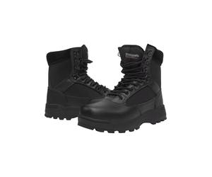 Stiefel BRANDIT "Brandit Tactical Zipper Boots", Damen, Gr. 40, schwarz, Polyamid, unifarben, Schuhe Stiefel (98329738-40) schwarz