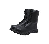Stiefel BRANDIT "Brandit Vegantom 14 Eyelet Boots", Damen, Gr. 46, schwarz, Leder, unifarben, Schuhe Stiefel (32348537-46) schwarz
