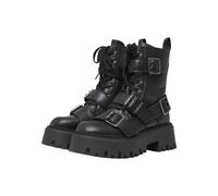 Stiefel BUFFALO "Buffalo ASPEN BIKER - VEGAN NAPPA", Damen, Gr. 36, schwarz, Polyurethan, unifarben, Schuhe Stiefel (96169743-36) schwarz
