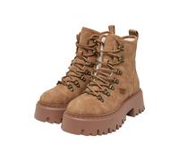 Stiefel BUFFALO "Buffalo ASPEN HIKE - VEGAN NUBUCK", Damen, Gr. 40, braun, Polyurethan, unifarben, Schuhe Stiefel (21908942-40) braun