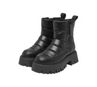 Stiefel BUFFALO "Buffalo ASPEN PUFFER ZIP - VEGAN NYLON", Damen, Gr. 38, schwarz, Kunstfaser, unifarben, Schuhe Stiefel (39781047-38) schwarz