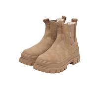 Stiefel BUFFALO "Buffalo ASPHA CHELSEA WARM - VEGAN NUBUCK - BROWN", Damen, Gr. 39, braun, Kunstfaser, unifarben, Schuhe Stiefel (58503426-39) braun