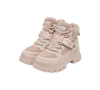 Stiefel BUFFALO "Buffalo ASPHA COM MID WARM - VEGAN NAPPA/FUR", Damen, Gr. 40, rose, weiß, Kunstfaser, unifarben, Schuhe Stiefel (61493669-40) rose, weiß