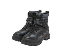 Stiefel BUFFALO "Buffalo ASPHA COM - VEGAN NUBUCK", Damen, Gr. 39, schwarz (schwarz, camo), Polyurethan, unifarben, Schuhe Stiefel (92128155-39) schwarz, camo