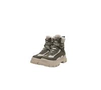 Stiefel BUFFALO "Buffalo ASPHA COM1 WARM", Damen, Gr. 38, beige (khaki, cream), Kunstfaser, unifarben, Schuhe Stiefel (76657148-38) khaki, cream