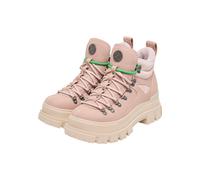 Stiefel BUFFALO "Buffalo ASPHA LACE UP HIKE - VEGAN NUBUCK/MESH", Damen, Gr. 42, rose, Polyurethan, unifarben, Schuhe Stiefel (25983834-42) rose