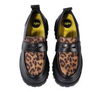 Stiefel BUFFALO "Buffalo Aspha Loafer - Vegannappa/ Suede", Damen, Gr. 36, schwarz, braun, Polyurethan, unifarben, Schuhe Stiefel (24598968-36) schwarz, braun