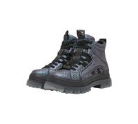 Stiefel BUFFALO "Buffalo ASPHA NC MID - VEGAN NAPPA", Damen, Gr. 36, silber (schwarz, mermaid), Kunstfaser, unifarben, Schuhe Stiefel (61329054-36) schwarz, mermaid