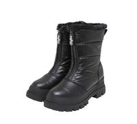 Stiefel BUFFALO "Buffalo aspha quilt zip", Damen, Gr. 38, schwarz, Textil, unifarben, Schuhe Stiefel (82859816-38) schwarz