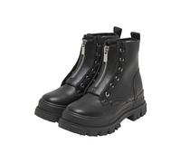 Buffalo Damen Aspha Zip Mode Stiefel, Schwarz, 37 EU