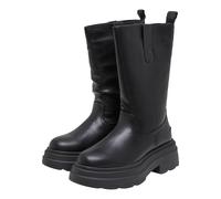 Stiefel BUFFALO "Buffalo Buffalo mars farmer boots", Damen, Gr. 38, schwarz, Kunstfaser, unifarben, Schuhe Stiefel (53479230-38) schwarz