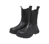 Stiefel BUFFALO "Buffalo Buffalo roam chelsea", Damen, Gr. 37, schwarz, Leder, unifarben, Schuhe Stiefel (70492123-37) schwarz