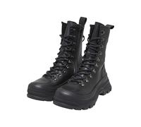 Stiefel BUFFALO "Buffalo Buffalo roam lace up hi hike", Damen, Gr. 37, schwarz, Leder, unifarben, Schuhe Stiefel (17164051-37) schwarz