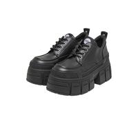 Stiefel BUFFALO "Buffalo Damen Buffalo Gospher Lace Up Cs Vegan Nappa", Damen, Gr. 40, schwarz, Kunstfaser, unifarben, Schuhe Stiefel (28013634-40) schwarz