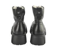 Stiefel BUFFALO "Buffalo ESCAPE FRONTZIP WARM", Damen, Gr. 41, schwarz, Kunstfaser, unifarben, Schuhe Stiefel (50375548-41) schwarz