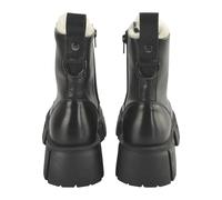 Stiefel BUFFALO "Buffalo ESCAPE LACE UP MID WARM", Damen, Gr. 40, schwarz, Kunstfaser, unifarben, Schuhe Stiefel (74271226-40) schwarz