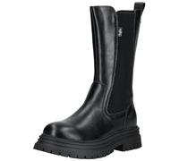Stiefel BUFFALO "Buffalo Stiefel Lederimitat", Damen, Gr. 37, schwarz, Lederimitat, Schuhe Stiefel (25124953-37) schwarz