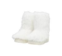 Stiefel BUFFALO "Buffalo vectra yeti", Damen, Gr. 39, weiß, Kunstfaser, unifarben, Schuhe Stiefel (92659155-39) weiß