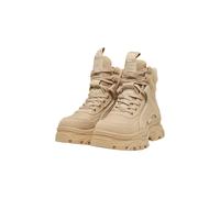 Stiefel BUFFALO "Buffalo VENOM MID", Damen, Gr. 41, cream, Baumwolle, unifarben, Schuhe Stiefel (82707437-41) cream
