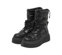 Stiefel BUFFALO "Buffalo ZAFIR SNOW PUFFER - VEGAN NAPPA", Damen, Gr. 36, schwarz, Polyurethan, unifarben, Schuhe Stiefel (27712818-36) schwarz