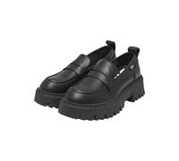 Stiefel BUFFALO "Buffalo ZANE LOAFER - VEGAN NAPPA", Damen, Gr. 39, schwarz, Polyurethan, unifarben, Schuhe Stiefel (44927203-39) schwarz