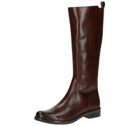 Stiefel CAPRICE "Caprice Stiefel Leder", Damen, Gr. 37,5, braun (dunkelbraun), Leder, Schuhe Stiefel (11817906-37,5) dunkelbraun