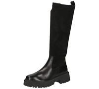 Stiefel CAPRICE "Caprice Stiefel Leder/Textil", Damen, Gr. 37, schwarz, Leder, Textil, Schuhe Stiefel (42565158-37) schwarz