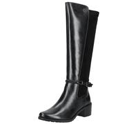 Stiefel CAPRICE "Caprice Stiefel Leder/Textil", Damen, Gr. 38, schwarz, Leder, Textil, Schuhe (24326963-38) schwarz